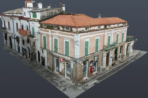 Modello digitale 3D del terreno per pianificazione territoriale